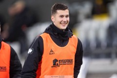 20260223 GAIS Andreas Hermansen under fotbollsmatchen i Svenska Cupen mellan GAIS och Landskrona BoIS den 23 februari 2026 på Nordic Wellness Arena i Göteborg. 
Foto: Filip Kauffeldt