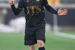 20260223 GAIS Matteo de Brienne under fotbollsmatchen i Svenska Cupen mellan GAIS och Landskrona BoIS den 23 februari 2026 på Nordic Wellness Arena i Göteborg. 
Foto: Filip Kauffeldt