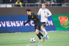 20260223 GAIS Mohamed Bawa under fotbollsmatchen i Svenska Cupen mellan GAIS och Landskrona BoIS den 23 februari 2026 på Nordic Wellness Arena i Göteborg. 
Foto: Filip Kauffeldt