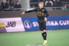 20260223 GAIS Frosti Thorkelsson under fotbollsmatchen i Svenska Cupen mellan GAIS och Landskrona BoIS den 23 februari 2026 på Nordic Wellness Arena i Göteborg. 
Foto: Filip Kauffeldt