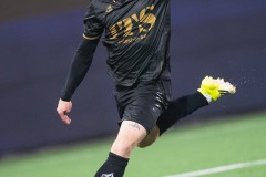 20260223 GAIS Frosti Thorkelsson under fotbollsmatchen i Svenska Cupen mellan GAIS och Landskrona BoIS den 23 februari 2026 på Nordic Wellness Arena i Göteborg. 
Foto: Filip Kauffeldt