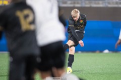 20260223 GAIS Frosti Thorkelsson under fotbollsmatchen i Svenska Cupen mellan GAIS och Landskrona BoIS den 23 februari 2026 på Nordic Wellness Arena i Göteborg. 
Foto: Filip Kauffeldt