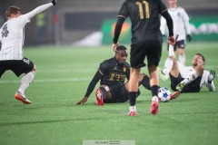 20260223 GAIS Shalom Ekong under fotbollsmatchen i Svenska Cupen mellan GAIS och Landskrona BoIS den 23 februari 2026 på Nordic Wellness Arena i Göteborg. 
Foto: Filip Kauffeldt