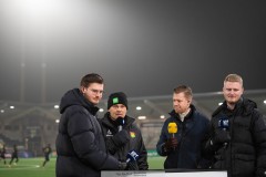 20260223 GAIS Huvudtränare Fredrik Holmberg efter fotbollsmatchen i Svenska Cupen mellan GAIS och Landskrona BoIS den 23 februari 2026 på Nordic Wellness Arena i Göteborg. 
Foto: Filip Kauffeldt