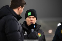 20260223 GAIS Huvudtränare Fredrik Holmberg efter fotbollsmatchen i Svenska Cupen mellan GAIS och Landskrona BoIS den 23 februari 2026 på Nordic Wellness Arena i Göteborg. 
Foto: Filip Kauffeldt