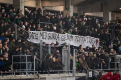 20260223 under fotbollsmatchen i Svenska Cupen mellan GAIS och Landskrona BoIS den 23 februari 2026 på Nordic Wellness Arena i Göteborg. 
Foto: Filip Kauffeldt