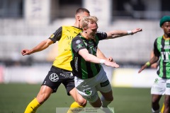 20240421 GAIS Robin Wendin Thomasson under fotbollsmatchen i Allsvenskan mellan GAIS och Mjällby AIF den 21 april 2024 på Gamla Ullevi i Göteborg.