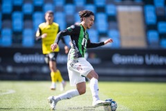 20240421 GAIS William Milovanovic under fotbollsmatchen i Allsvenskan mellan GAIS och Mjällby AIF den 21 april 2024 på Gamla Ullevi i Göteborg.