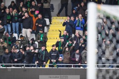 20240303 under fotbollsmatchen i Svenska Cupen 2024 mellan GAIS och ÖIS den 3 mars 2024 i Göteborg.