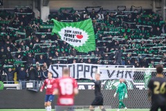 20240303 under fotbollsmatchen i Svenska Cupen 2024 mellan GAIS och ÖIS den 3 mars 2024 i Göteborg.