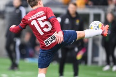 20240303 ÖIS Isak Dahlqvist under fotbollsmatchen i Svenska Cupen 2024 mellan GAIS och ÖIS den 3 mars 2024 i Göteborg.