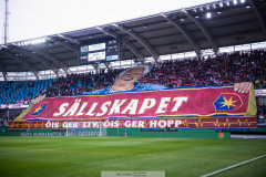 20260503 ÖIS Tifo inför fotbollsmatchen i Allsvenskan mellan GAIS och ÖIS den 3 maj 2026 på Gamla Ullevi i Göteborg. 
Foto: Filip Kauffeldt