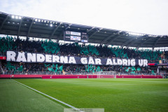 20260503 GAIS Tifo inför fotbollsmatchen i Allsvenskan mellan GAIS och ÖIS den 3 maj 2026 på Gamla Ullevi i Göteborg. 
Foto: Filip Kauffeldt