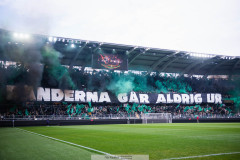 20260503 GAIS Tifo inför fotbollsmatchen i Allsvenskan mellan GAIS och ÖIS den 3 maj 2026 på Gamla Ullevi i Göteborg. 
Foto: Filip Kauffeldt