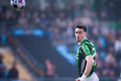 20260503 GAIS Samuel Salter under fotbollsmatchen i Allsvenskan mellan GAIS och ÖIS den 3 maj 2026 på Gamla Ullevi i Göteborg. 
Foto: Filip Kauffeldt