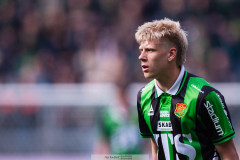 20260503 GAIS Frosti Thorkelsson under fotbollsmatchen i Allsvenskan mellan GAIS och ÖIS den 3 maj 2026 på Gamla Ullevi i Göteborg. 
Foto: Filip Kauffeldt