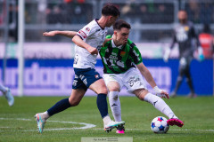 20260503 GAIS Samuel Salter under fotbollsmatchen i Allsvenskan mellan GAIS och ÖIS den 3 maj 2026 på Gamla Ullevi i Göteborg. 
Foto: Filip Kauffeldt