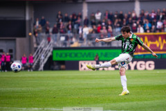 20260503 GAIS Matteo de Brienne under fotbollsmatchen i Allsvenskan mellan GAIS och ÖIS den 3 maj 2026 på Gamla Ullevi i Göteborg. 
Foto: Filip Kauffeldt