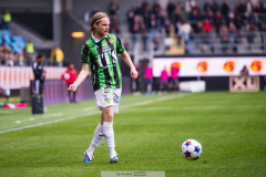20260503 GAIS Oscar Pettersson under fotbollsmatchen i Allsvenskan mellan GAIS och ÖIS den 3 maj 2026 på Gamla Ullevi i Göteborg. 
Foto: Filip Kauffeldt