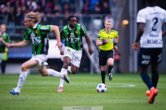 20260503 GAIS Shalom Ekong under fotbollsmatchen i Allsvenskan mellan GAIS och ÖIS den 3 maj 2026 på Gamla Ullevi i Göteborg. 
Foto: Filip Kauffeldt