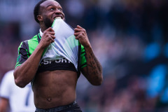 20260503 GAIS Shalom Ekong under fotbollsmatchen i Allsvenskan mellan GAIS och ÖIS den 3 maj 2026 på Gamla Ullevi i Göteborg. 
Foto: Filip Kauffeldt