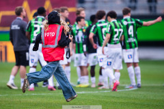 20260503 efter fotbollsmatchen i Allsvenskan mellan GAIS och ÖIS den 3 maj 2026 på Gamla Ullevi i Göteborg. 
Foto: Filip Kauffeldt