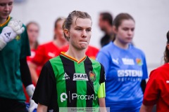 20240915 GAIS Maria Kalméus under fotbollsmatchen mellan GAIS och Torslanda IK B  i Division 5 den 15 september 2024 på Valhalla IP i Göteborg.