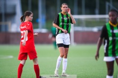 20240915 GAIS Wilma Karlsson under fotbollsmatchen mellan GAIS och Torslanda IK B  i Division 5 den 15 september 2024 på Valhalla IP i Göteborg.