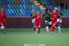 20240915 GAIS Zara Belizel under fotbollsmatchen mellan GAIS och Torslanda IK B  i Division 5 den 15 september 2024 på Valhalla IP i Göteborg.