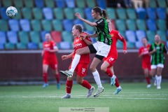 20240915 GAIS Wilma Karlsson under fotbollsmatchen mellan GAIS och Torslanda IK B  i Division 5 den 15 september 2024 på Valhalla IP i Göteborg.