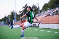 20240915 GAIS Elin Pernsved under fotbollsmatchen mellan GAIS och Torslanda IK B  i Division 5 den 15 september 2024 på Valhalla IP i Göteborg.