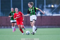 20240915 GAIS Maria Kalméus under fotbollsmatchen mellan GAIS och Torslanda IK B  i Division 5 den 15 september 2024 på Valhalla IP i Göteborg.