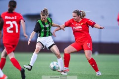 20240915 GAIS Maria Kalméus under fotbollsmatchen mellan GAIS och Torslanda IK B  i Division 5 den 15 september 2024 på Valhalla IP i Göteborg.