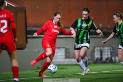 20240915 GAIS Kayla Dellmer under fotbollsmatchen mellan GAIS och Torslanda IK B  i Division 5 den 15 september 2024 på Valhalla IP i Göteborg.