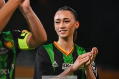 20240915 GAIS Lisa Parueng Eriksson under fotbollsmatchen mellan GAIS och Torslanda IK B  i Division 5 den 15 september 2024 på Valhalla IP i Göteborg.