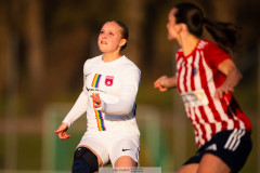 20260419 under fotbollsmatchen i Division 2 Dam Sydvästra Götaland mellan Göteborgs FF och Qviding FIF den 29 april 2026 på Majvallen i Göteborg. 
Foto: Filip Kauffeldt
