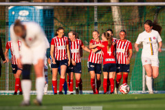 20260419 under fotbollsmatchen i Division 2 Dam Sydvästra Götaland mellan Göteborgs FF och Qviding FIF den 29 april 2026 på Majvallen i Göteborg. 
Foto: Filip Kauffeldt