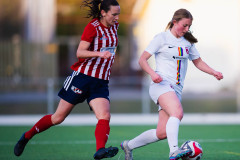 20260419 under fotbollsmatchen i Division 2 Dam Sydvästra Götaland mellan Göteborgs FF och Qviding FIF den 29 april 2026 på Majvallen i Göteborg. 
Foto: Filip Kauffeldt