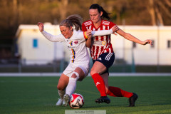 20260419 under fotbollsmatchen i Division 2 Dam Sydvästra Götaland mellan Göteborgs FF och Qviding FIF den 29 april 2026 på Majvallen i Göteborg. 
Foto: Filip Kauffeldt