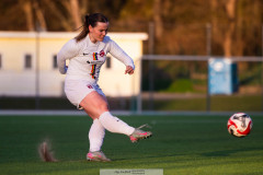20260419 under fotbollsmatchen i Division 2 Dam Sydvästra Götaland mellan Göteborgs FF och Qviding FIF den 29 april 2026 på Majvallen i Göteborg. 
Foto: Filip Kauffeldt