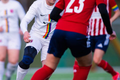 20260419 under fotbollsmatchen i Division 2 Dam Sydvästra Götaland mellan Göteborgs FF och Qviding FIF den 29 april 2026 på Majvallen i Göteborg. 
Foto: Filip Kauffeldt