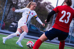 20260419 under fotbollsmatchen i Division 2 Dam Sydvästra Götaland mellan Göteborgs FF och Qviding FIF den 29 april 2026 på Majvallen i Göteborg. 
Foto: Filip Kauffeldt
