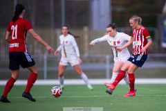 20260419 under fotbollsmatchen i Division 2 Dam Sydvästra Götaland mellan Göteborgs FF och Qviding FIF den 29 april 2026 på Majvallen i Göteborg. 
Foto: Filip Kauffeldt