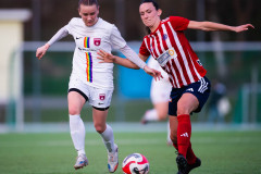 20260419 under fotbollsmatchen i Division 2 Dam Sydvästra Götaland mellan Göteborgs FF och Qviding FIF den 29 april 2026 på Majvallen i Göteborg. 
Foto: Filip Kauffeldt