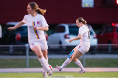 20260419 under fotbollsmatchen i Division 2 Dam Sydvästra Götaland mellan Göteborgs FF och Qviding FIF den 29 april 2026 på Majvallen i Göteborg. 
Foto: Filip Kauffeldt