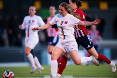 20260419 under fotbollsmatchen i Division 2 Dam Sydvästra Götaland mellan Göteborgs FF och Qviding FIF den 29 april 2026 på Majvallen i Göteborg. 
Foto: Filip Kauffeldt