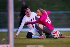 20260419 under fotbollsmatchen i Division 2 Dam Sydvästra Götaland mellan Göteborgs FF och Qviding FIF den 29 april 2026 på Majvallen i Göteborg. 
Foto: Filip Kauffeldt