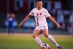 20260419 under fotbollsmatchen i Division 2 Dam Sydvästra Götaland mellan Göteborgs FF och Qviding FIF den 29 april 2026 på Majvallen i Göteborg. 
Foto: Filip Kauffeldt