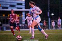 20260419 under fotbollsmatchen i Division 2 Dam Sydvästra Götaland mellan Göteborgs FF och Qviding FIF den 29 april 2026 på Majvallen i Göteborg. 
Foto: Filip Kauffeldt