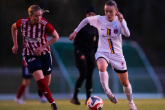 20260419 under fotbollsmatchen i Division 2 Dam Sydvästra Götaland mellan Göteborgs FF och Qviding FIF den 29 april 2026 på Majvallen i Göteborg. 
Foto: Filip Kauffeldt